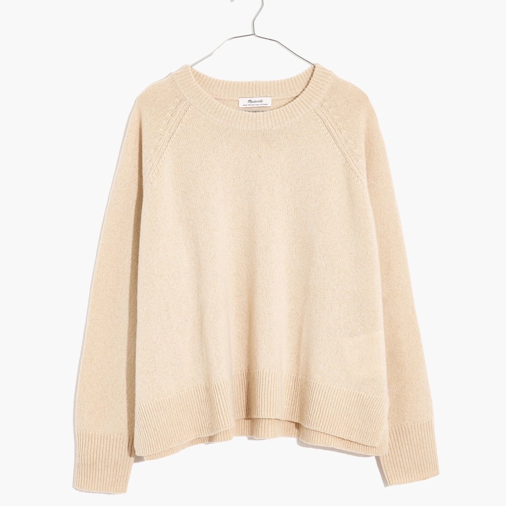 Madewell (Re)sourced Cashmere Crewneck Sweater